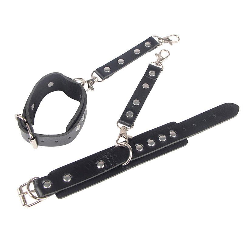 HANDCUFFS WITH BONDAGE BELT