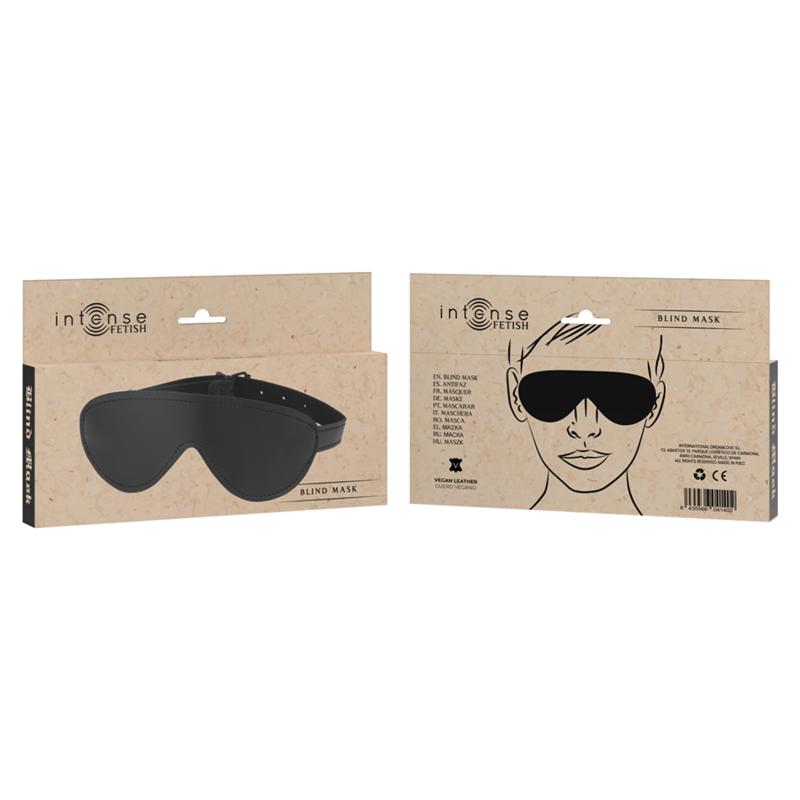 VEGAN LEATHER BLINDFOLD