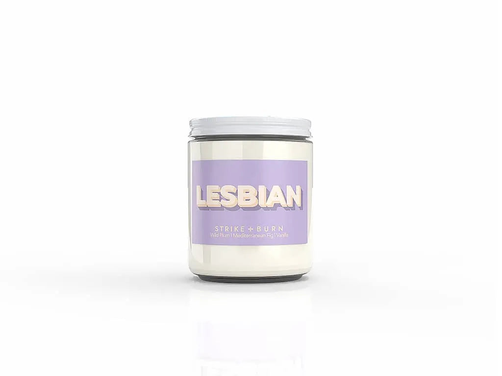 LESBIAN CANDLE | SWEET FIG & VANILLA