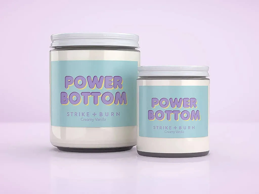 POWER BOTTOM CANDLE | CREAMY VANILLA