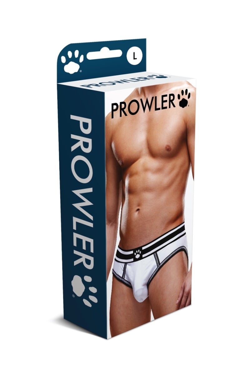 PROWLER WHITE/BLACK OPEN BRIEF