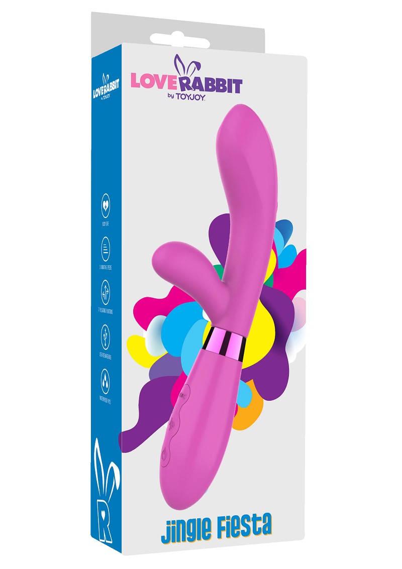 JINGLE FIESTA RABBIT VIBRATOR