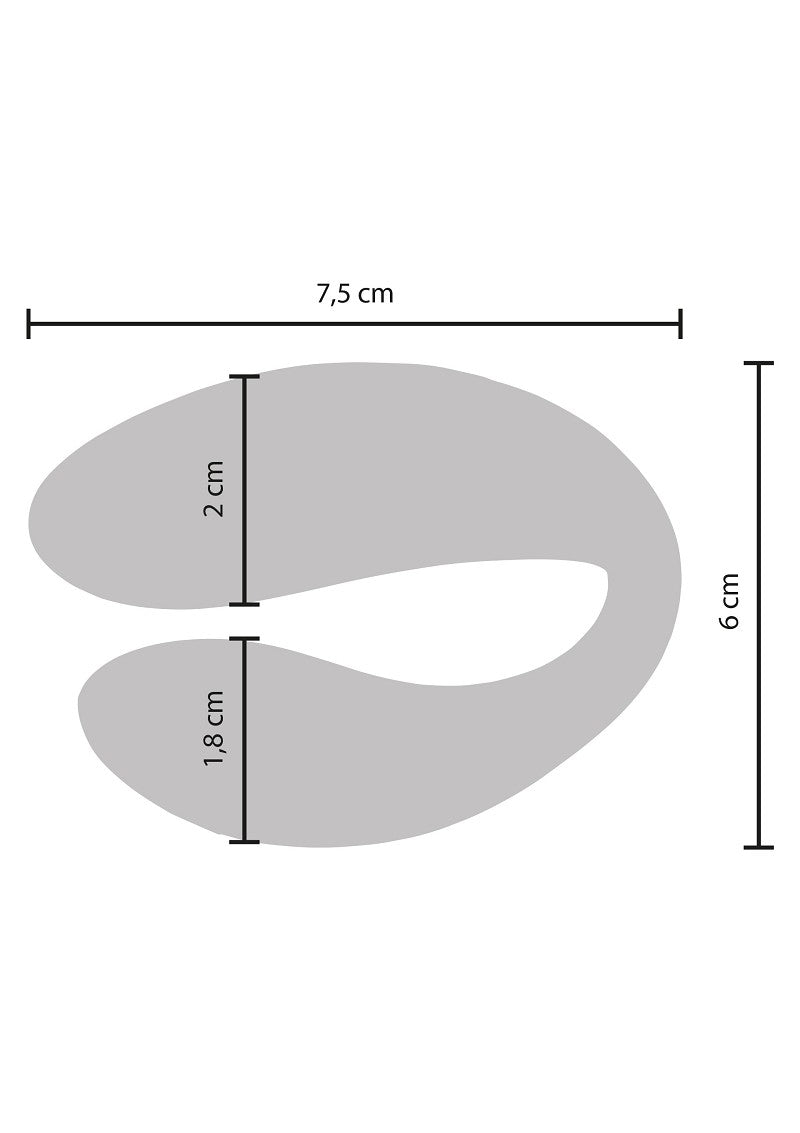 BOUND LOVE COUPLES VIBRATOR WITH REMOTE