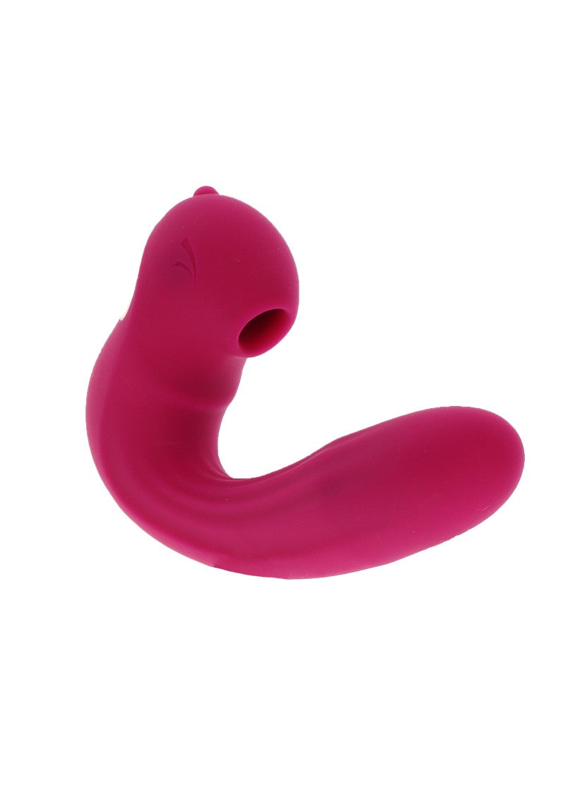 CELESTIAL LOVE VIBRATOR WITH CLITORAL STIMULATOR