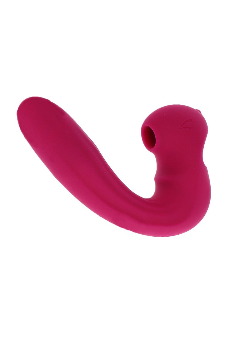 CELESTIAL LOVE VIBRATOR WITH CLITORAL STIMULATOR