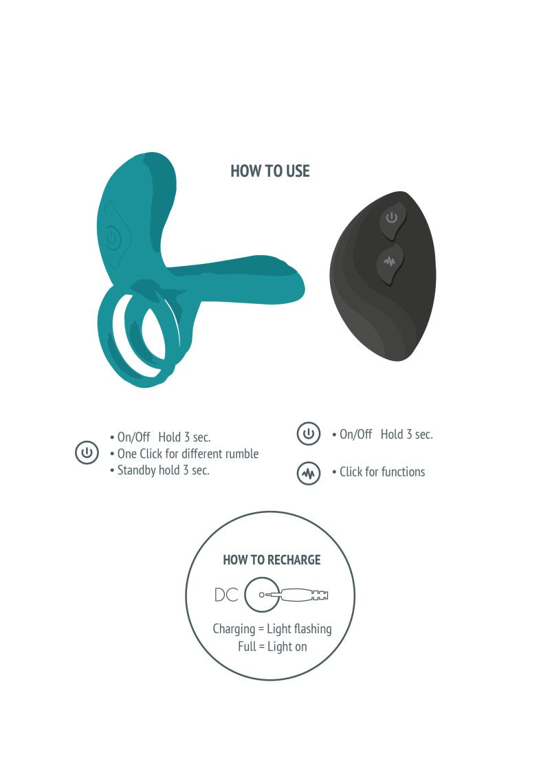 COUPLES VIBRATOR RING