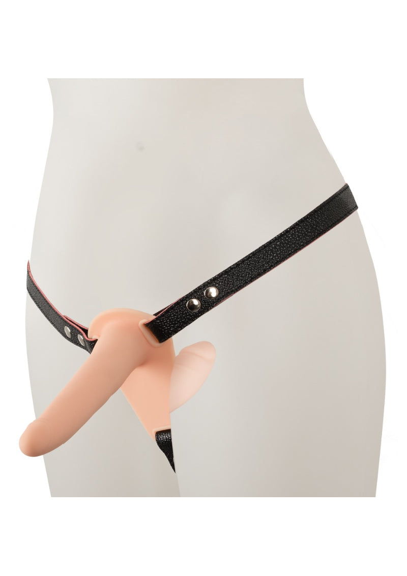 VIBRATING DOUBLE STRAP-ON