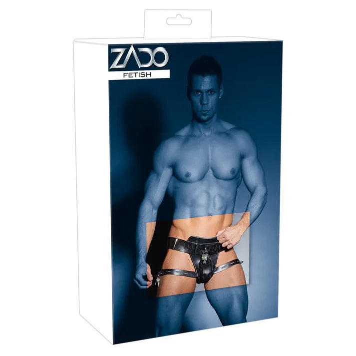 LEATHER CHASTITY STRING