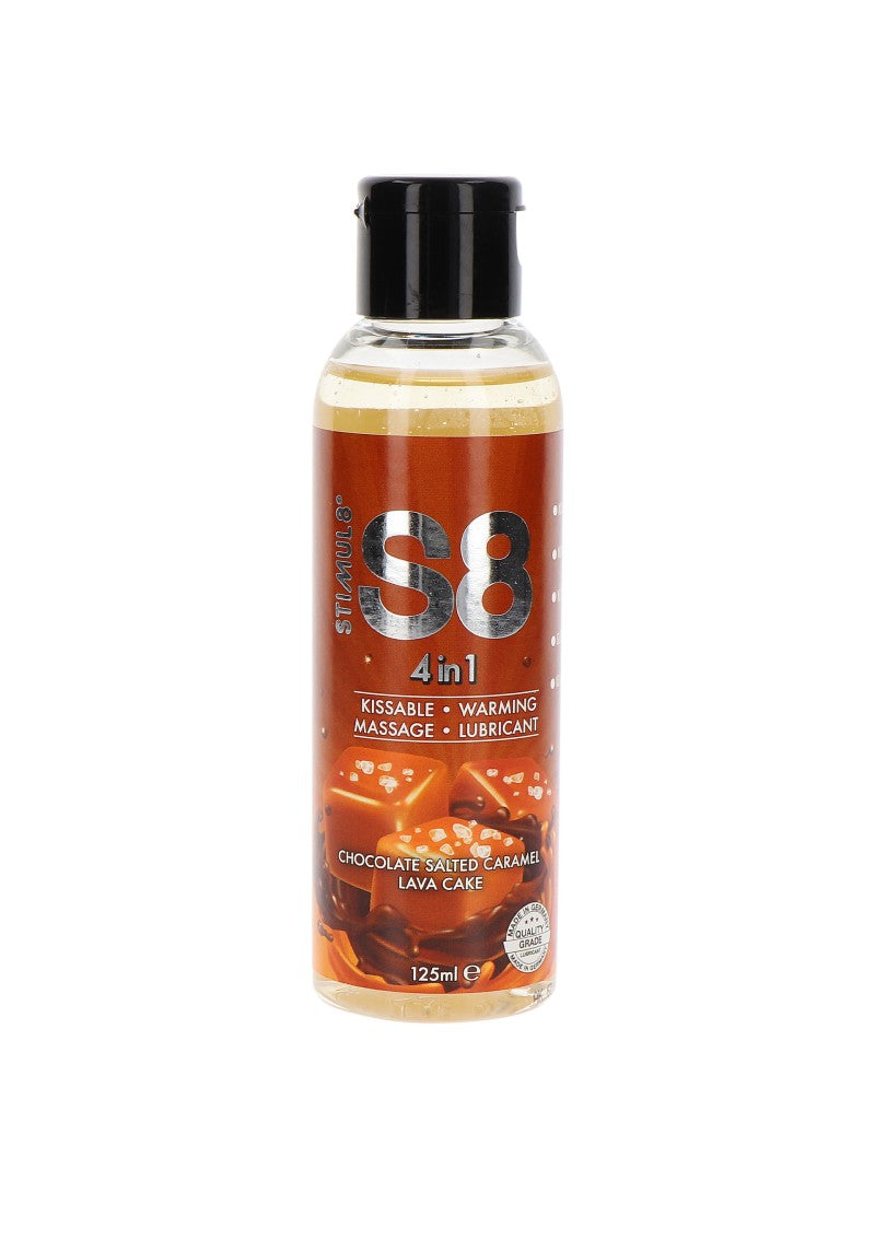 4 IN 1 -CHOCOLATE SALTED CARAMEL LAVA CAKE- DESSERT LUBRICANT 125ml