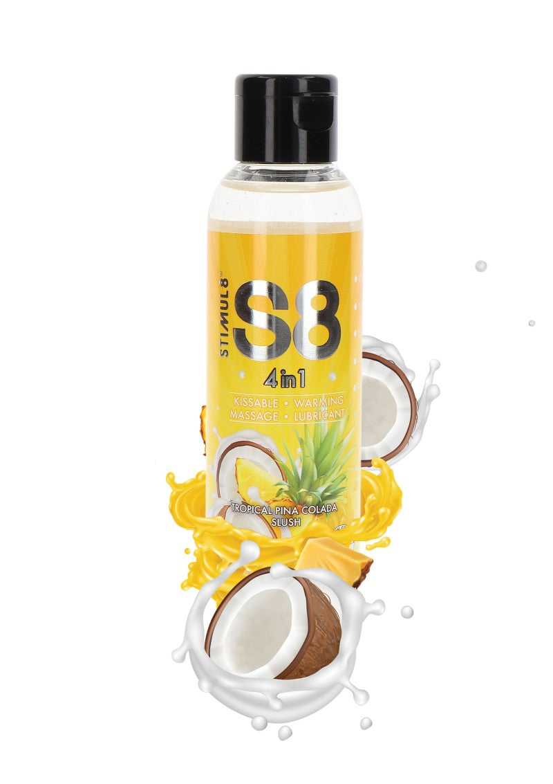 4 IN 1 -TROPICAL PINA COLADA SLUSH- DESSERT LUBRICANT 125ml