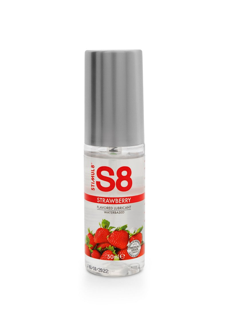WATERBASED STRAWBERRY FLAVORED LUBRICANT 50ml