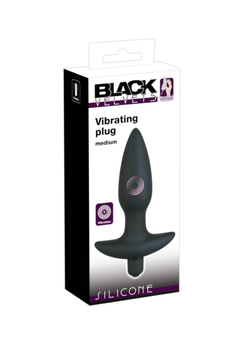 VIBRATING BUTT PLUG - MEDIUM