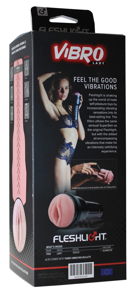 VIBRO PINK LADY TOUCH MASTURBATOR