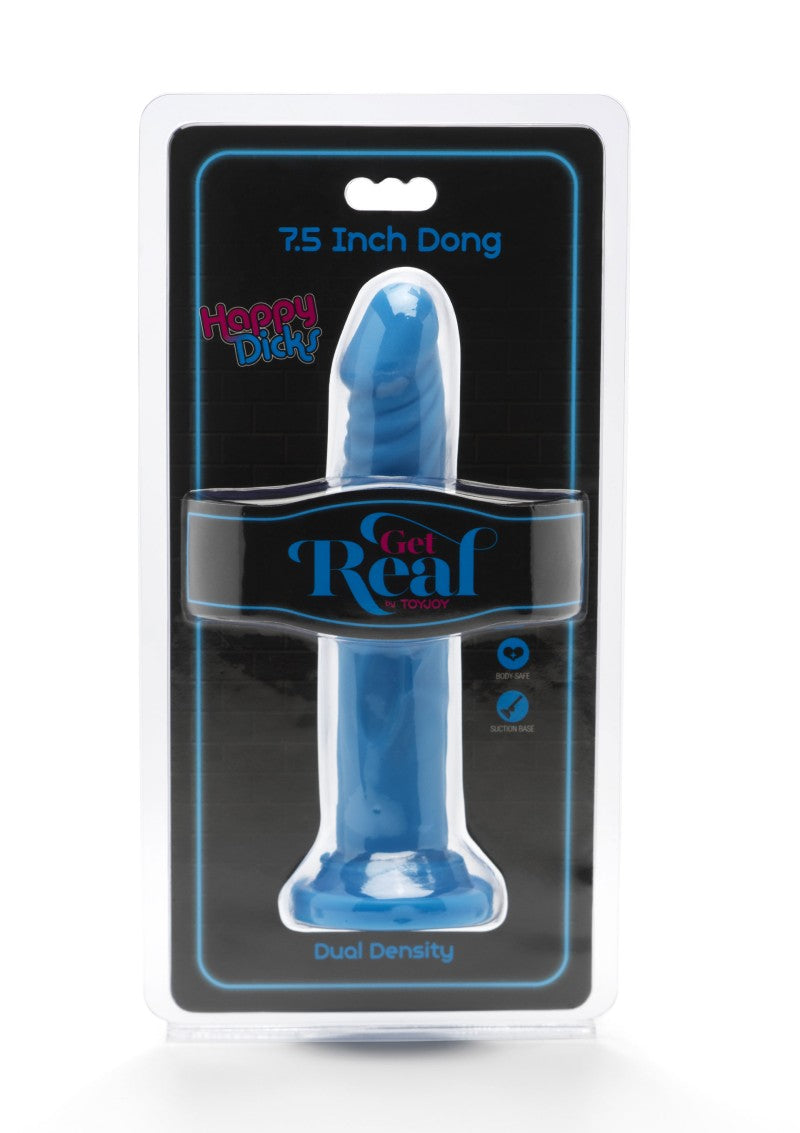 GET REAL HAPPY DICKS DONG 7.5 INCH