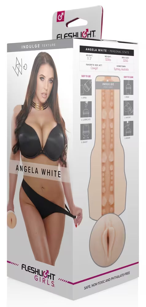 FLESHLIGHT GIRLS - ANGELA WHITE INDULGE