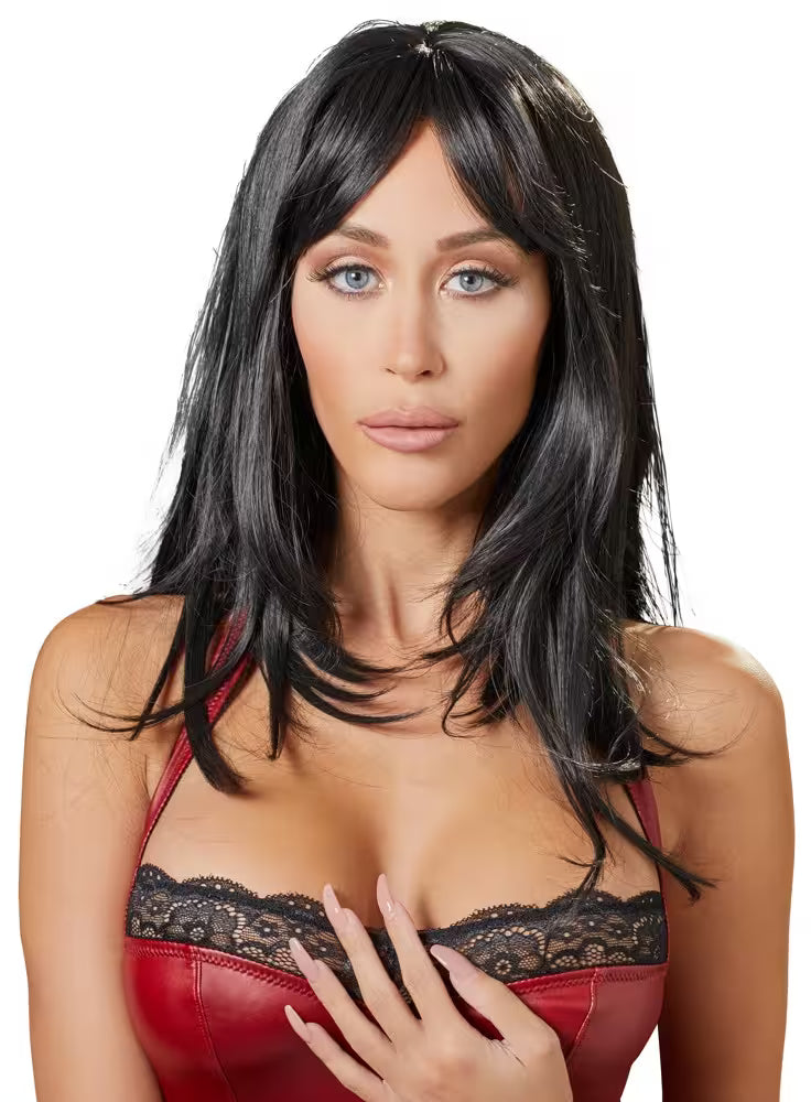 LONG SMOOTH WIG WITH A FRINGE