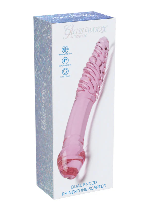 DUAL-ENDED RHINESTONE WAND