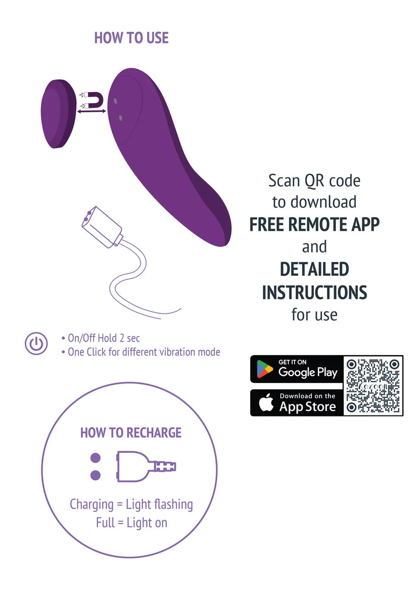 DATE NIGHT PANTY VIBRATOR + APP