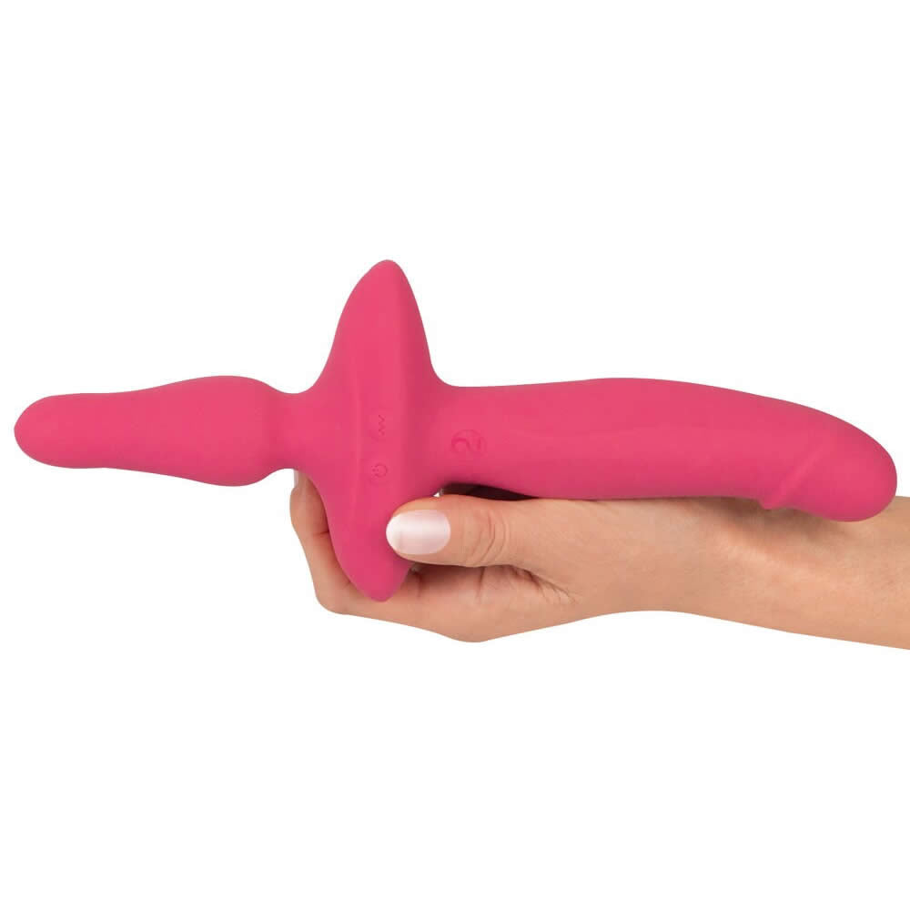 COUPLES CHOICE 2IN1 VIBRATOR AND BUTT PLUG