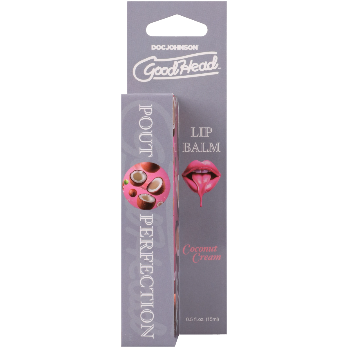 GOODHEAD POUT PERFECTION LIP BALM COCONUT CREAM