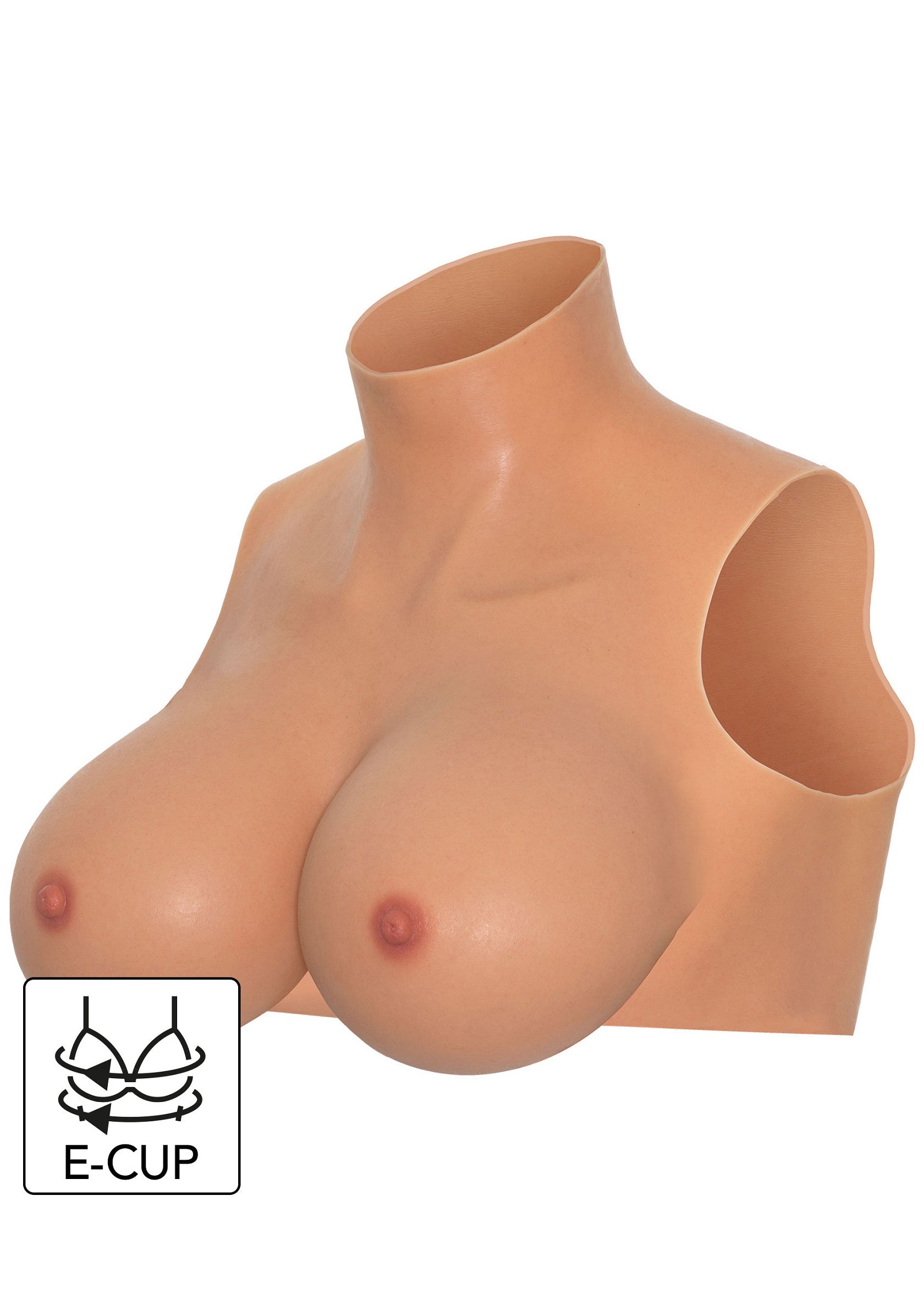 WEARABLE BREAST CROP TOP WITH E-CUP