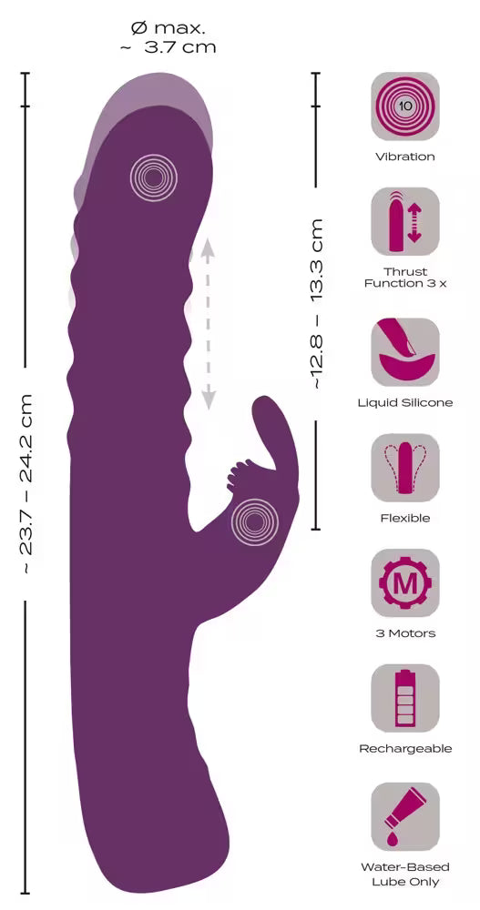 2 FUNCTION RABBIT VIBRATOR
