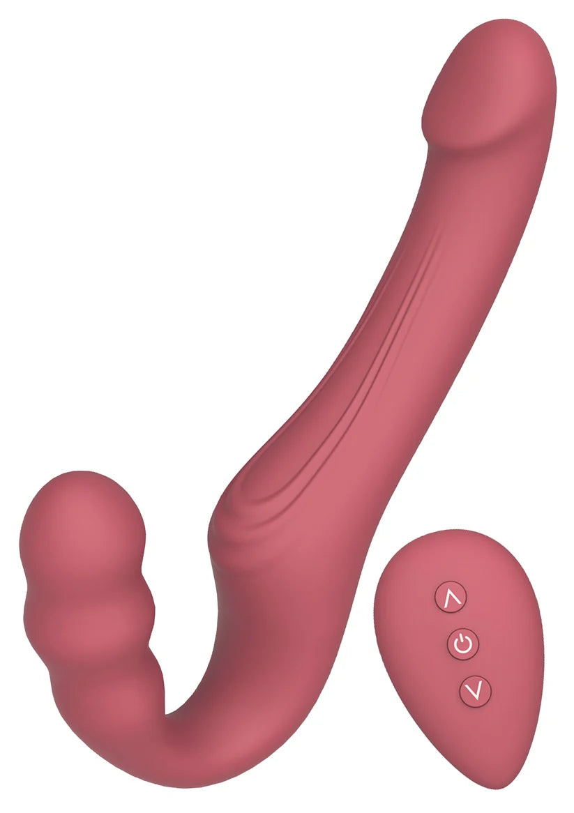 STRAPLESS STRAP-ON VIBRATOR
