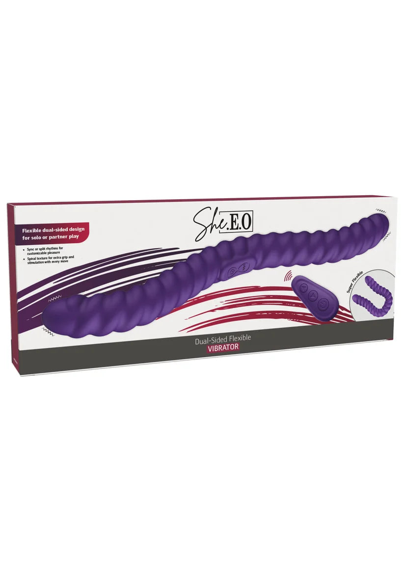 DUAL-SIDED FLEXIBLE VIBRATOR