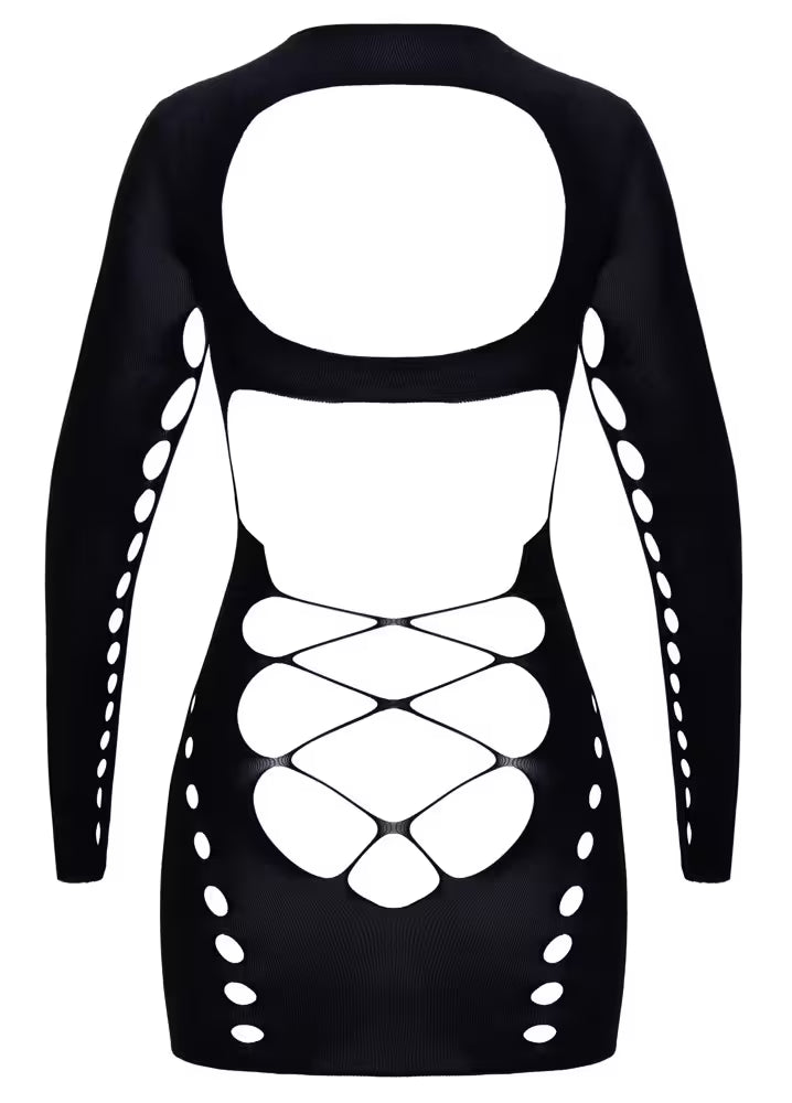 MINI DRESS WITH LONG SLEEVES