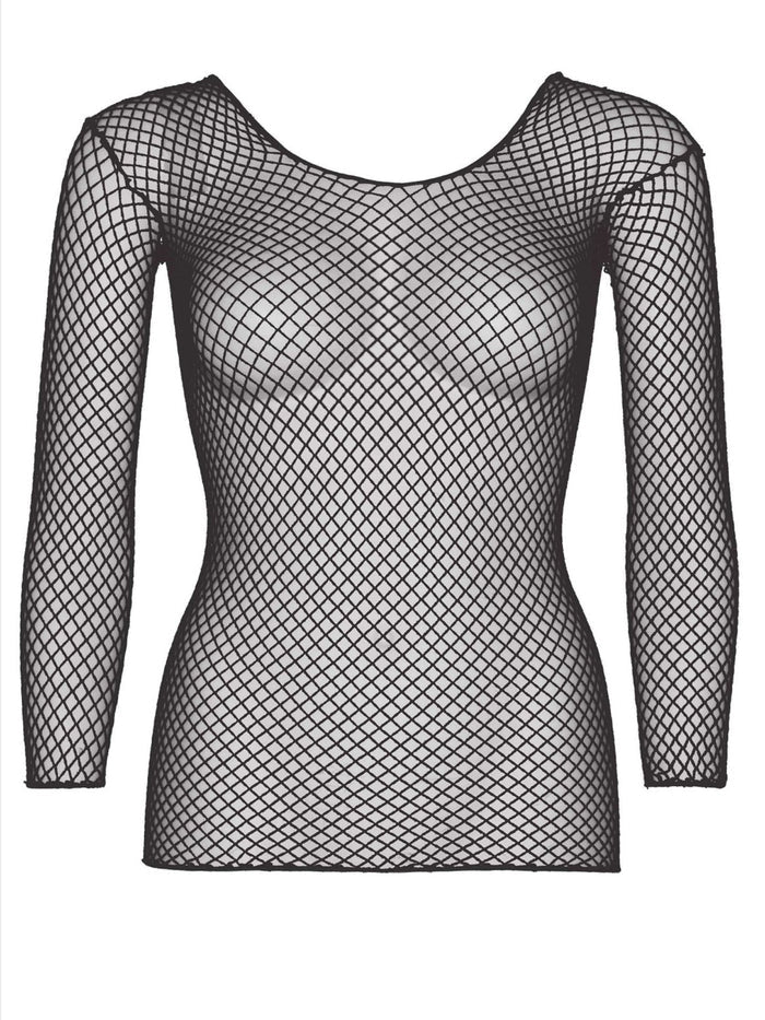 SO CHILL FISHNET LONG SLEEVE SHIRT