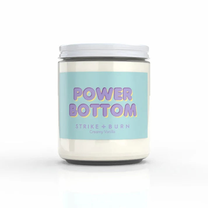 POWER BOTTOM CANDLE | CREAMY VANILLA