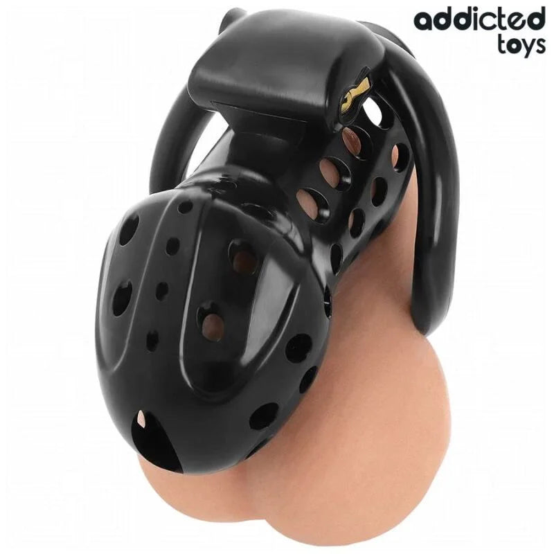 ADDICTED TOYS LOCKED – CHAINED HOLLOW PENIS CAGE