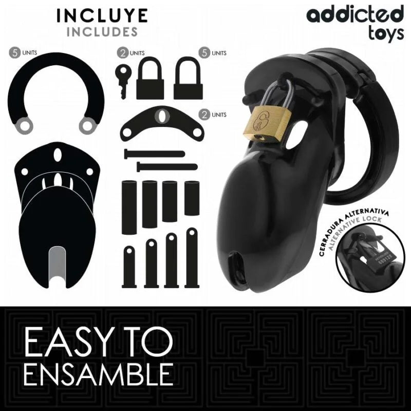 ADDICTED TOYS LOCKED – FORBIDDEN VAULT PENIS CAGE