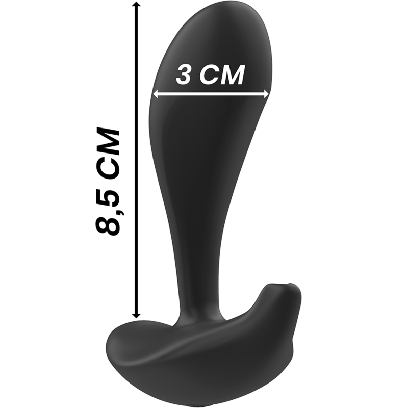 DWAYNE ANAL PLUG SILICONE REMOTE CONTROL