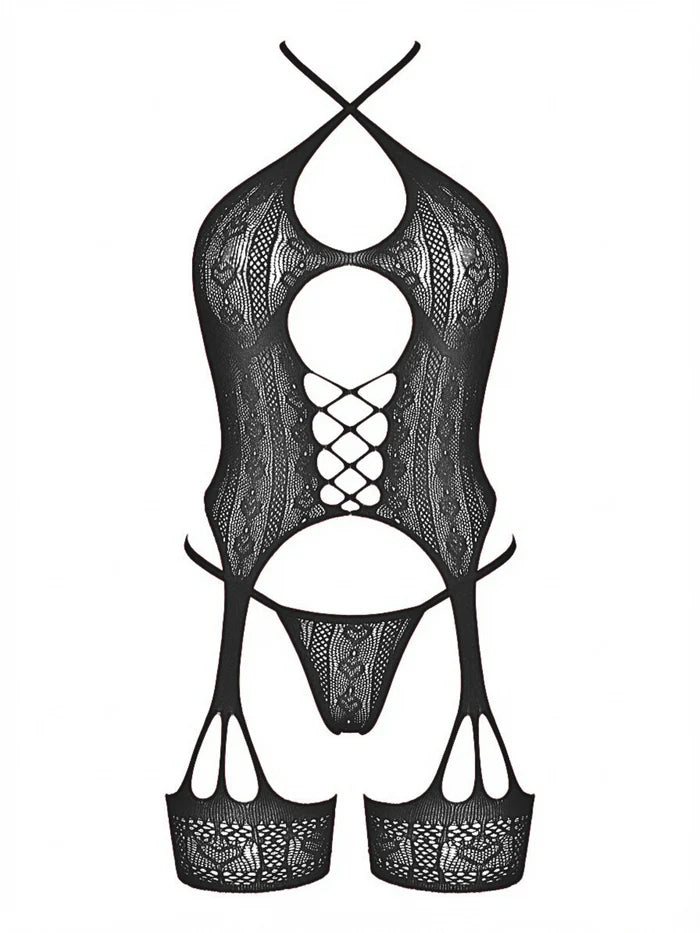 CAMI LACE GARTER SET