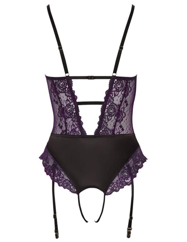 CROTCHLESS BODY WITH SUSPENDERS