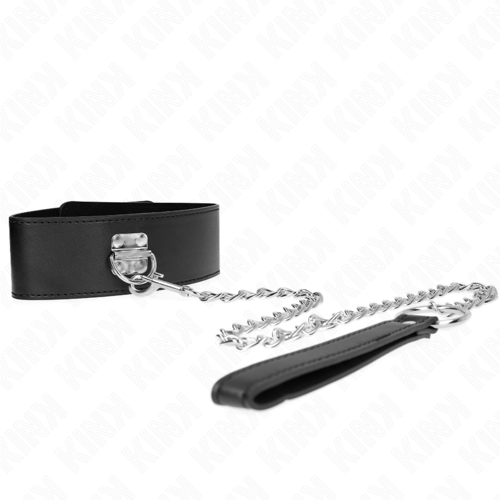 COLLAR WITH LEASH 65 CM