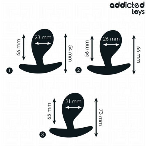 SET 3 ANAL PLUG