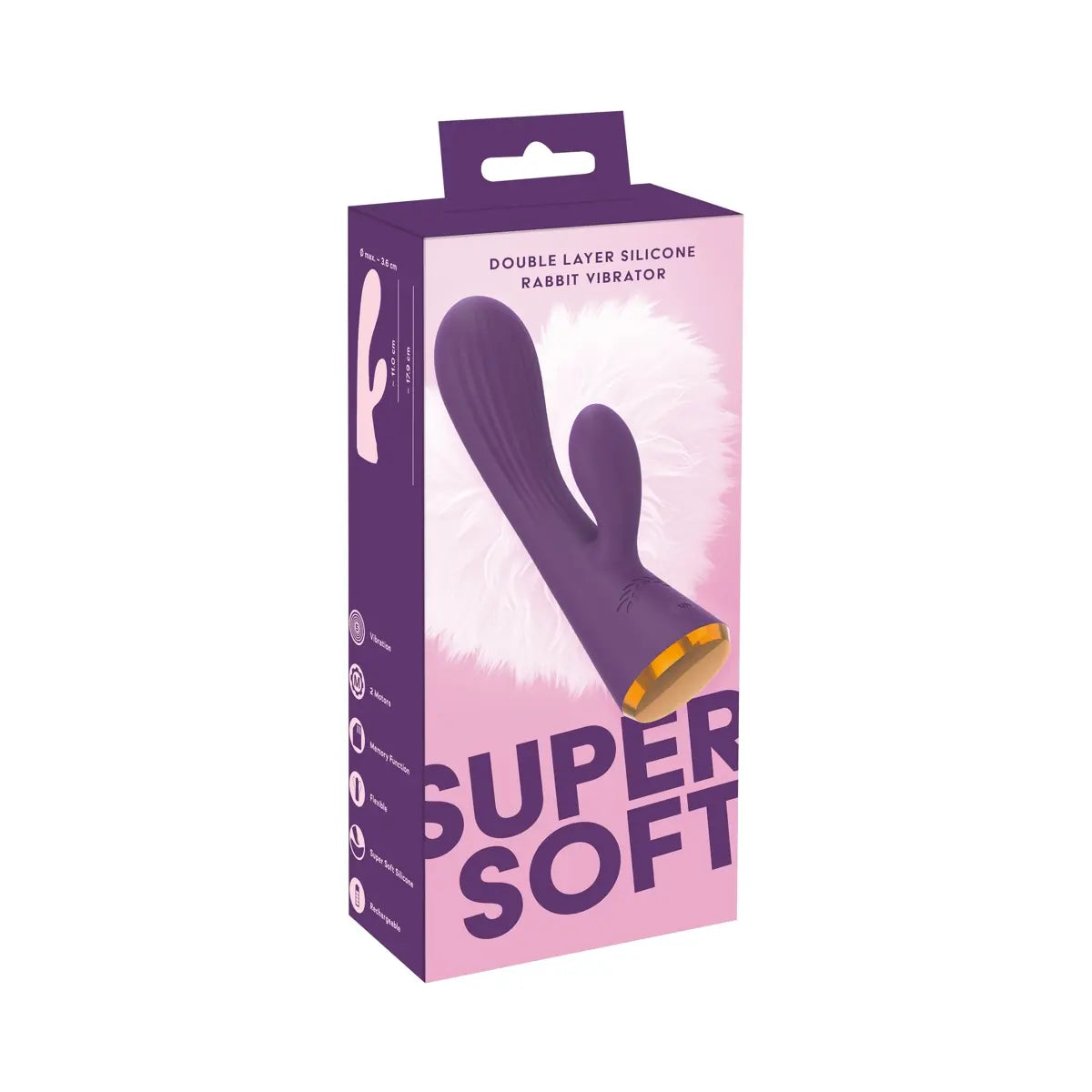 DOUBLE LAYER RABBIT VIBRATOR