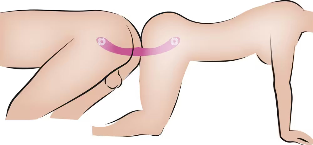 DOUBLE VIBRATOR - COUPLES CHOICE