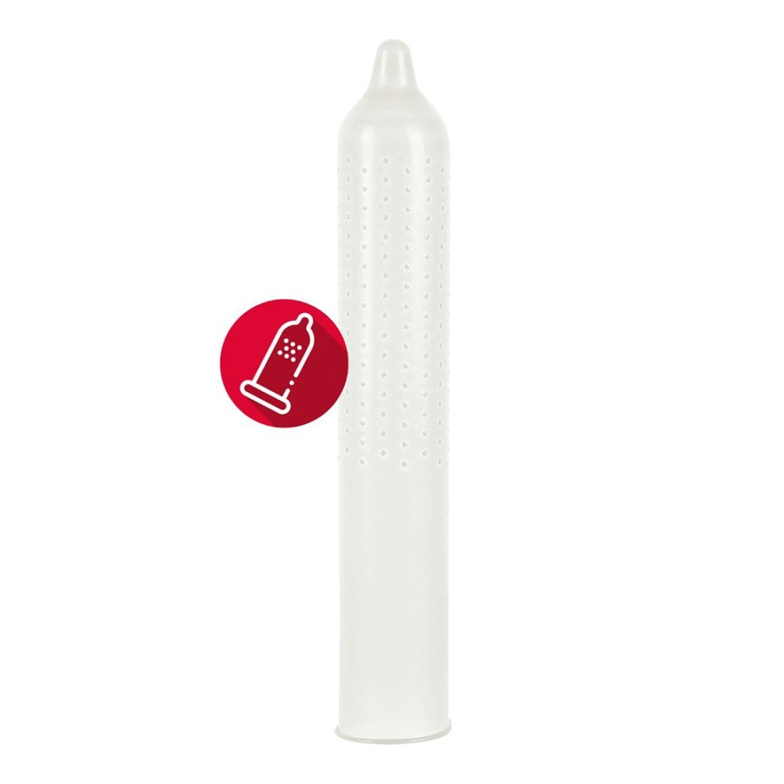 EXTRA FUN RIBBED CONDOMS - 48 PIECES