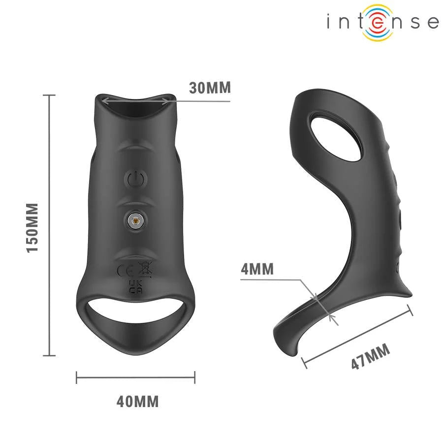 JEROME ADJUSTABLE VIBRATING PENIS RING