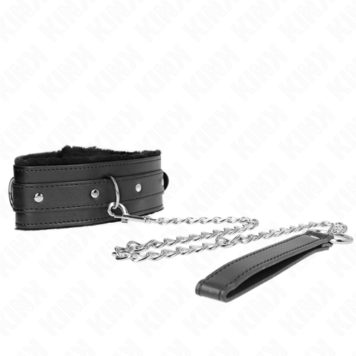 COLLAR WITH LEASH 65 CM
