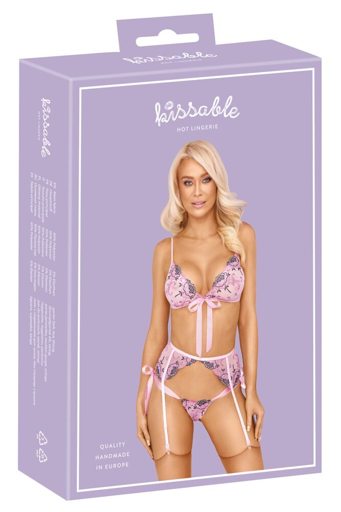 PINK BOWS SET