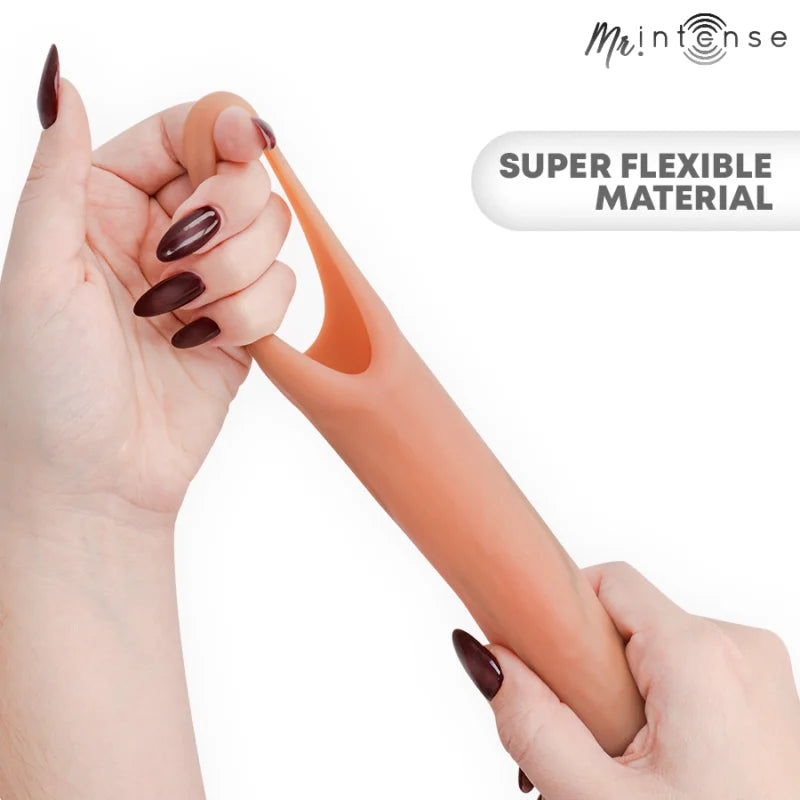 MR INTENSE – ARNOLD M VIBRATOR SILICONE PENIS SLEEVE WITH REMOTE CONTROL