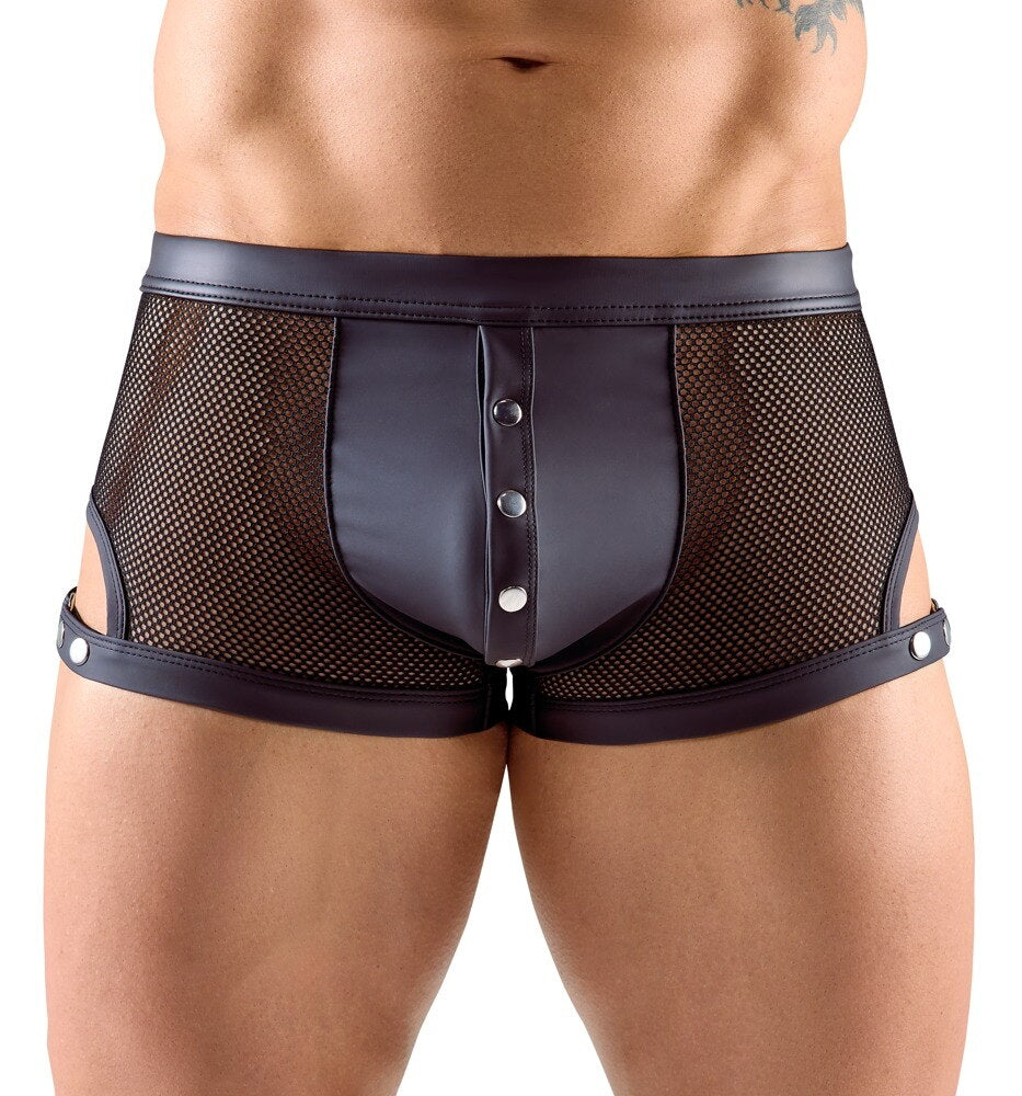 NET PANTS WITH STUDS