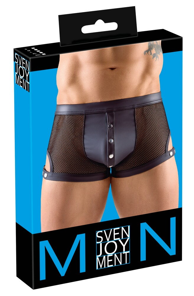 NET PANTS WITH STUDS