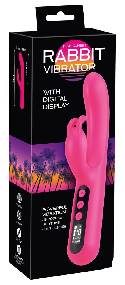 PINK SUNSET RABBIT VIBRATOR