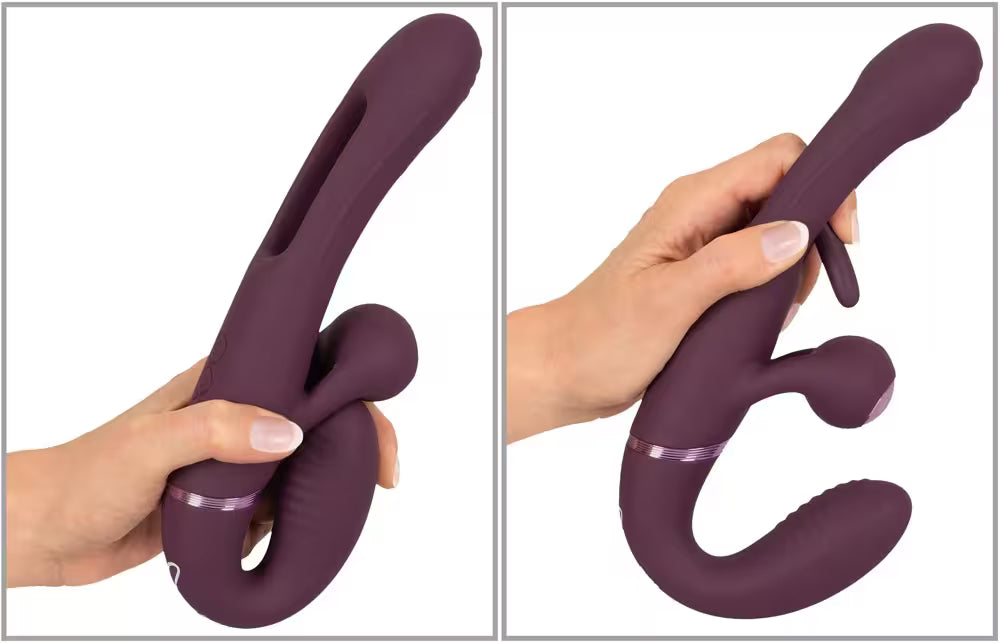 RC STRAPLESS STRAP-ON WITH FLICKING TONGUE