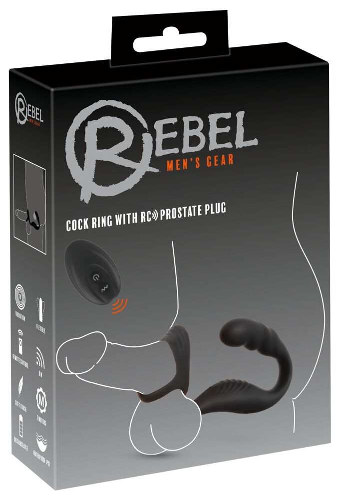 COCK RING WITH RC PROSTATE PLUG